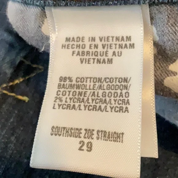 LUCKY BRAND JEANS - Southside Zoe Straight 8/29 R - Picture 3 of 6